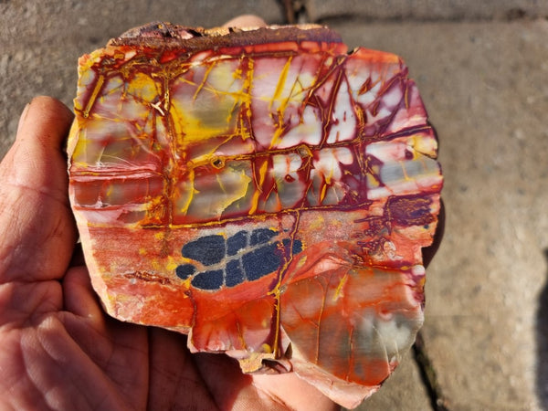 Sunset Jasper polished slab SU166