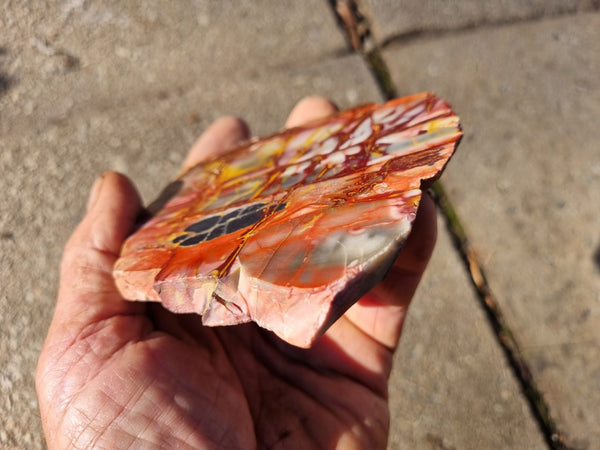 Sunset Jasper polished slab SU166