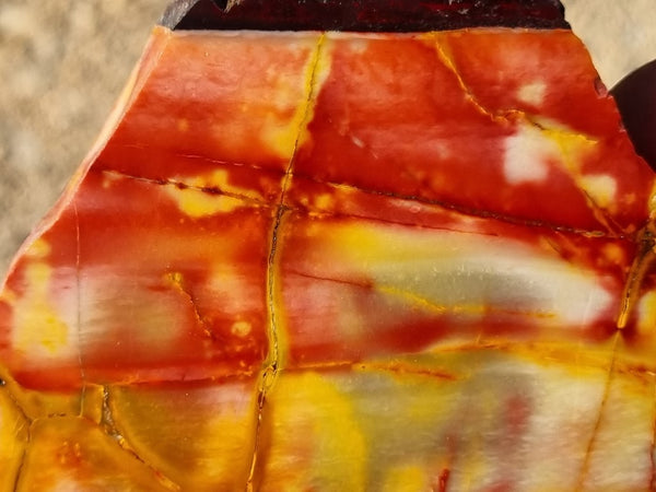 Sunset Jasper polished slab SU168