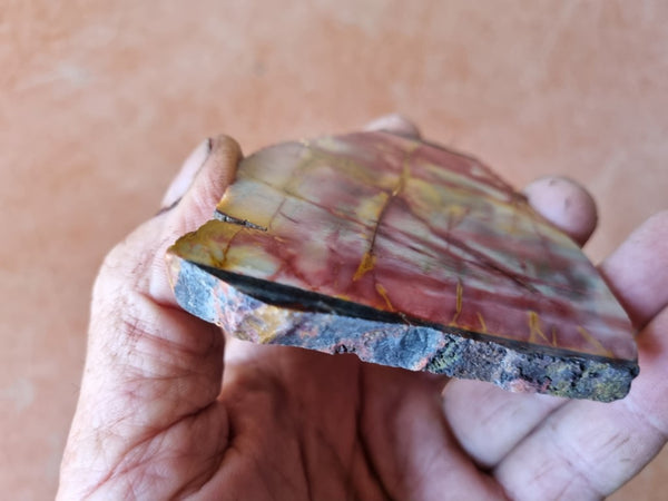 Sunset Jasper polished slab SU168