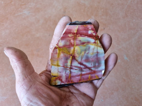 Sunset Jasper polished slab SU168