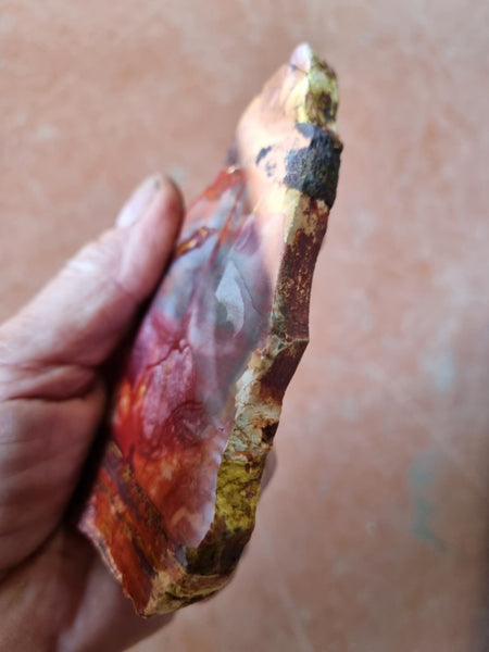 Sunset Jasper polished slab SU172