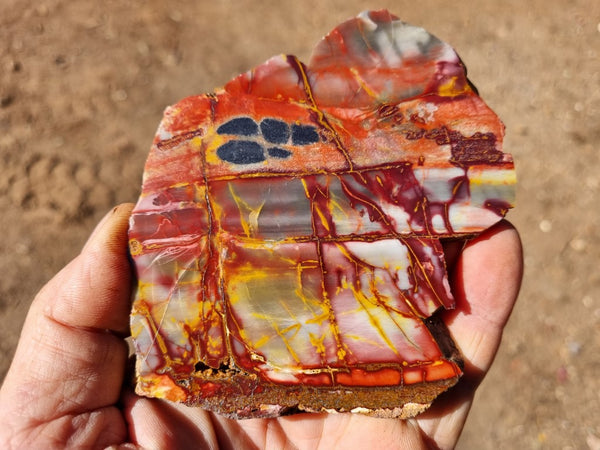 Sunset Jasper polished slab SU171