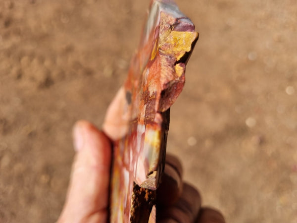 Sunset Jasper polished slab SU171