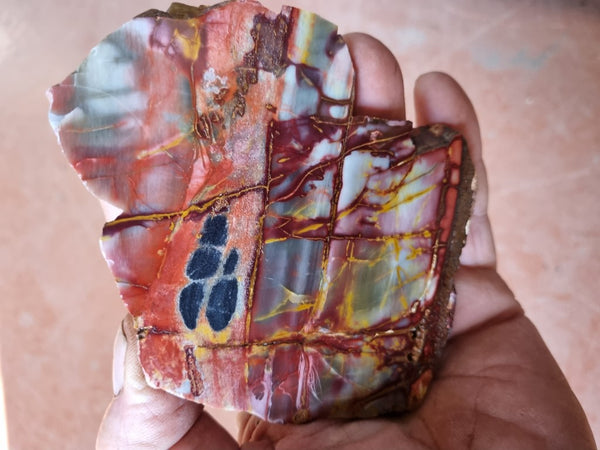 Sunset Jasper polished slab SU171