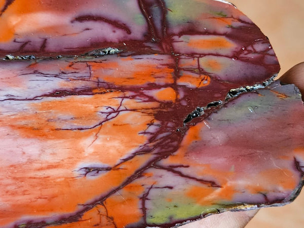 Polished Mookaite slab MK405