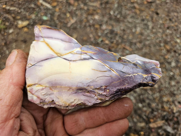 Polished Lilac Mookaite  MK407