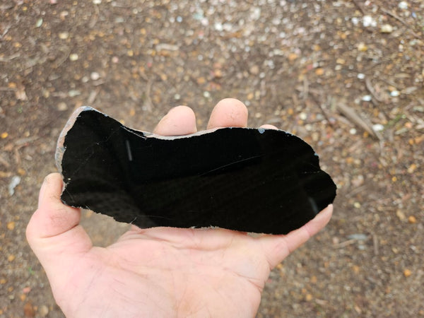 BJ116 Polished "Black Jade"  slab.