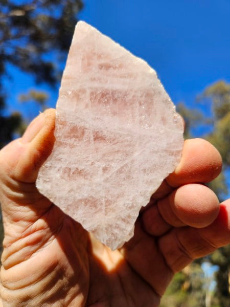 Polished Pink Beryl slab BY134