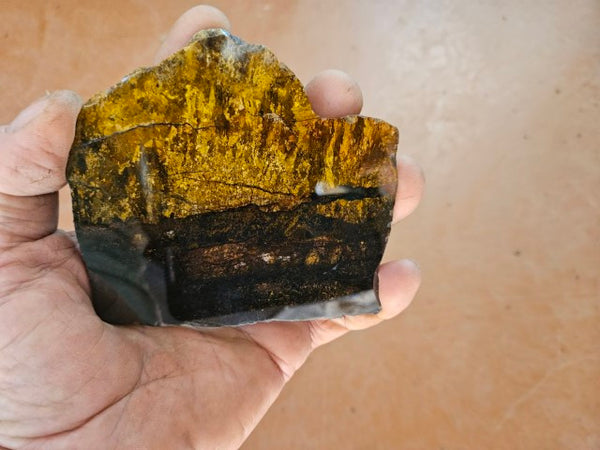 Polished Golden Amphibolite slab GA153