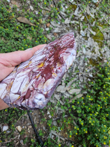 Polished Mookaite slab MK412