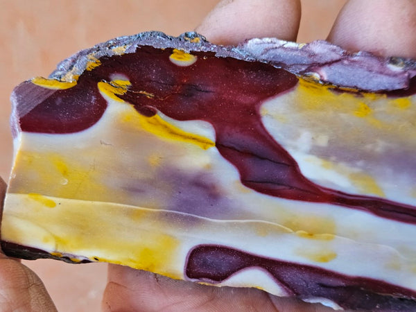 Polished Mookaite slab MK417