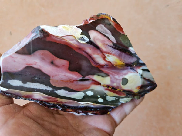 Polished Mookaite slab MK419