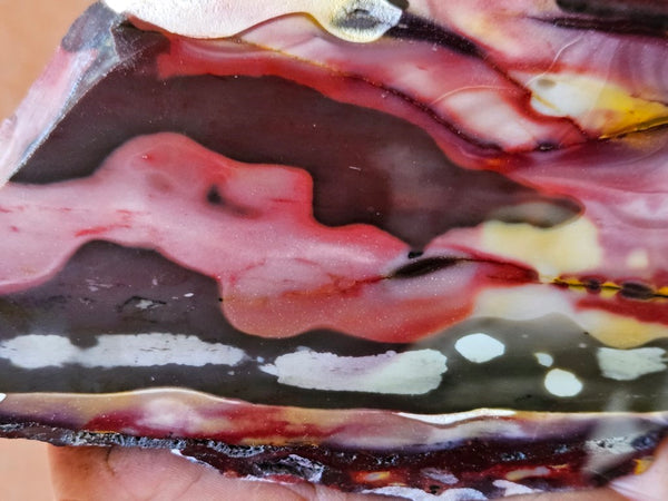 Polished Mookaite slab MK419