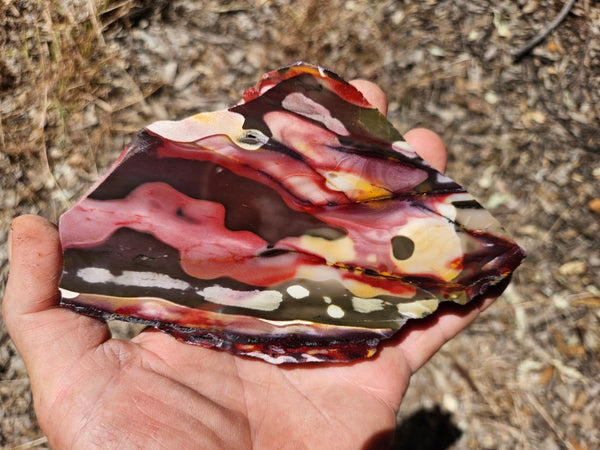 Polished Mookaite slab MK419