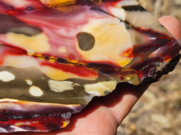 Polished Mookaite slab MK419