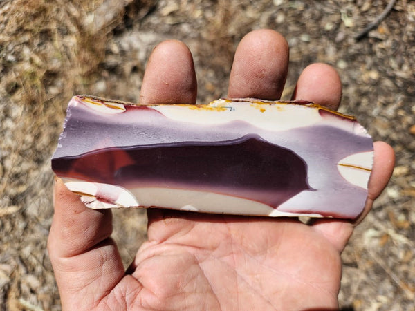 Polished Mookaite slab MK418