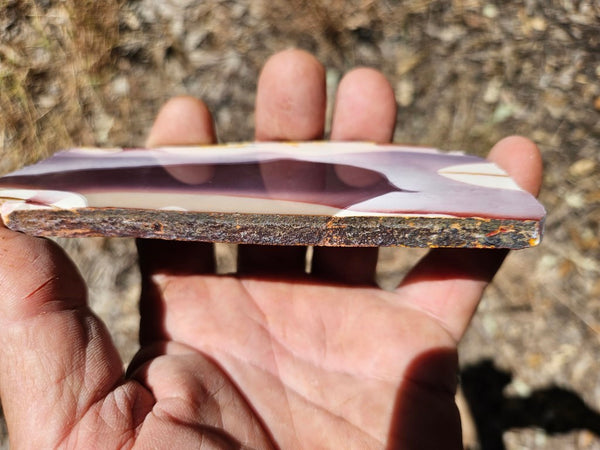 Polished Mookaite slab MK418