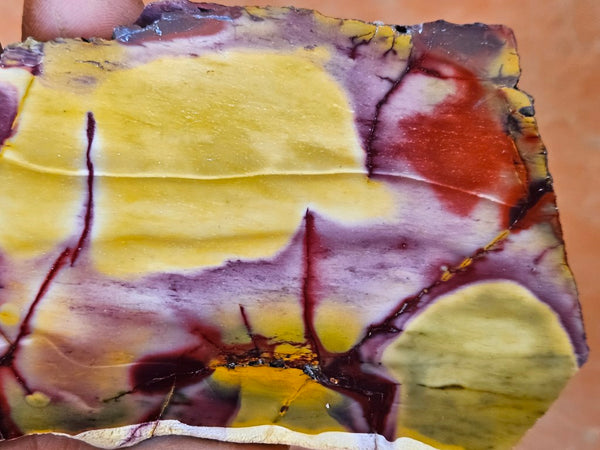 Polished Mookaite slab MK423