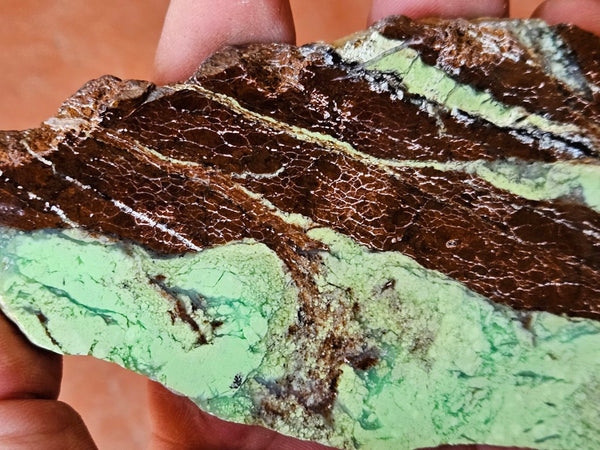 Polished Magnesite slab. MAP185