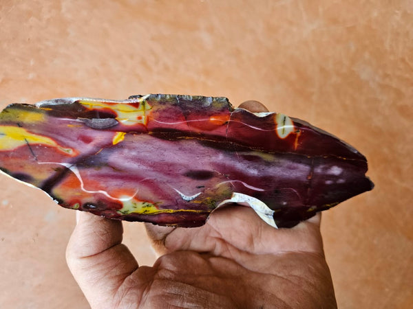 Polished Mookaite slab MK428