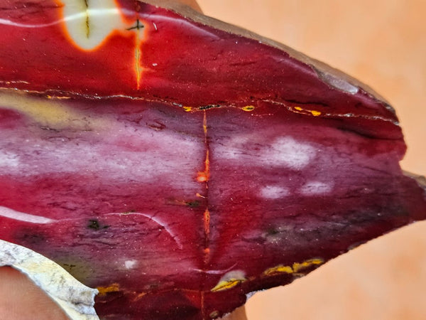 Polished Mookaite slab MK428