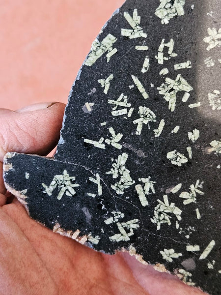 Polished Chinese Writing Stone slab CW120