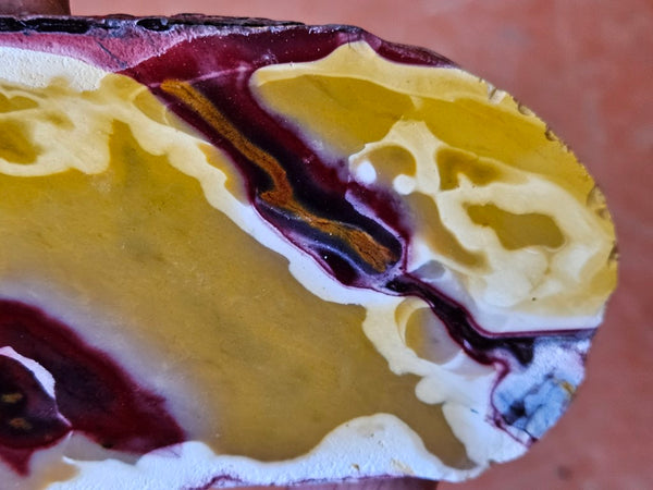 Polished Mookaite slab MK435