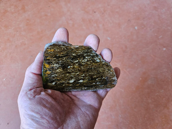 Polished Golden Amphibolite slab GA157