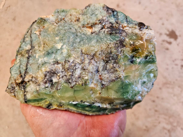 Green Opal  rough.  GOR 130