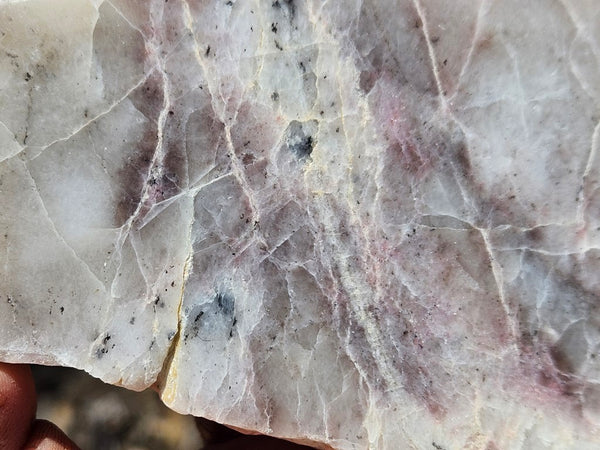 Polished Eucryptite slab EU107