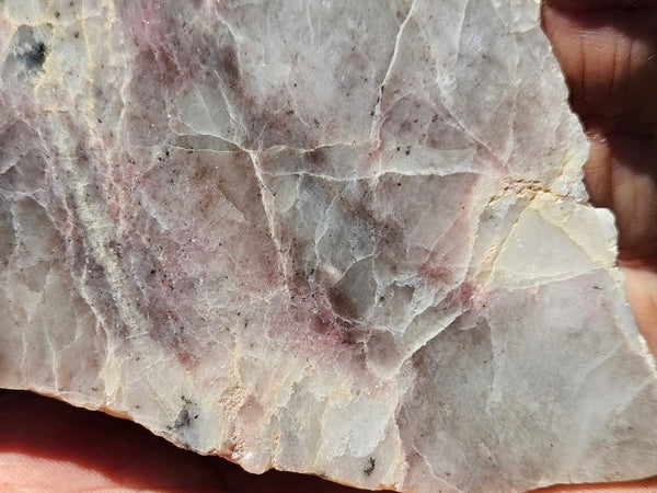 Polished Eucryptite slab EU107