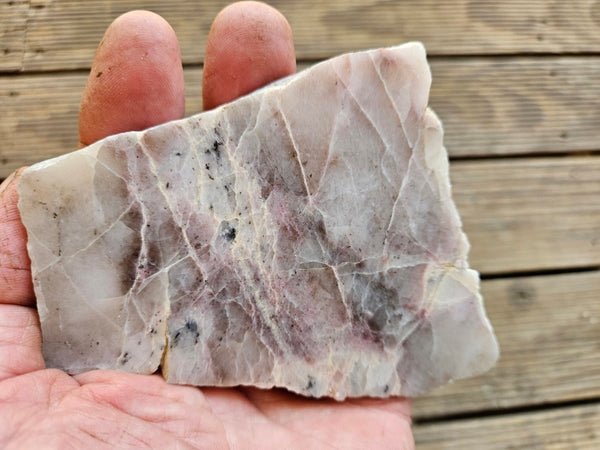 Polished Eucryptite slab EU107