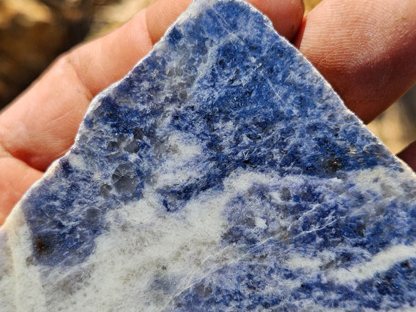 Polished Blue Lepidolite slab BL246