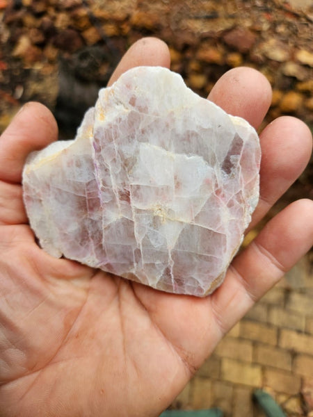 Polished Eucryptite slab EU116