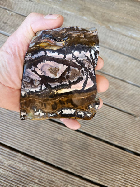 Polished Outback Jasper slab OJ176