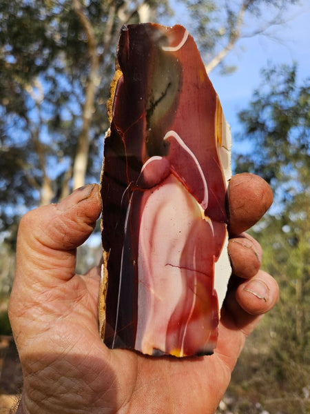 Mookaite direct from the source. We are the miners.