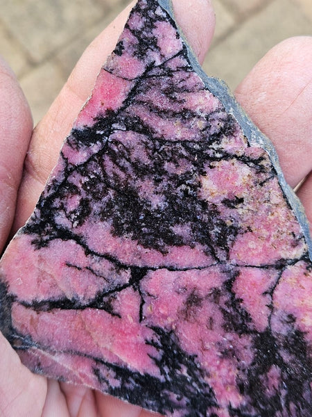 Polished Rhodonite slab RH274