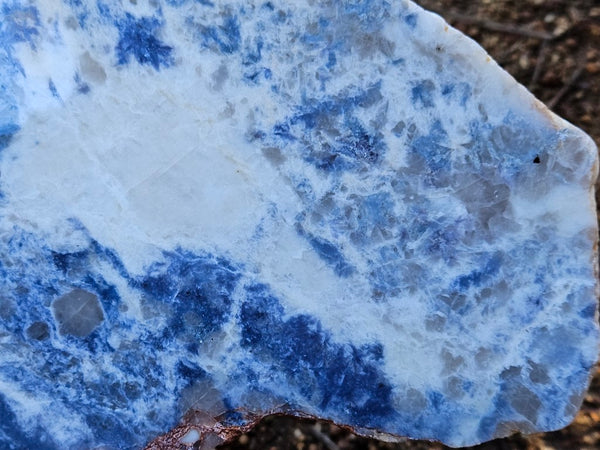 Polished Blue Lepidolite slab BL251