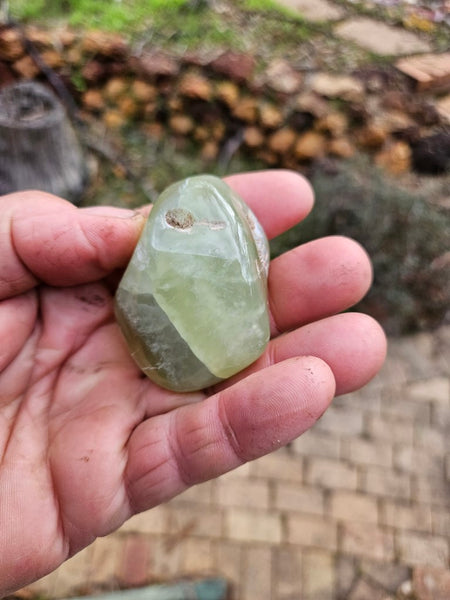 Tumble Polished Prehnite PRT108