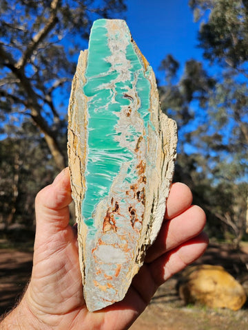 Variscite Polished Slab.  VP 274