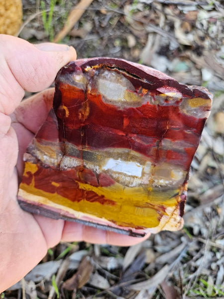 Sunset Jasper polished slab SU178