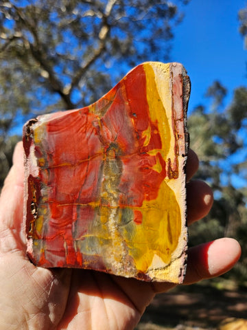 Sunset Jasper polished  SU180