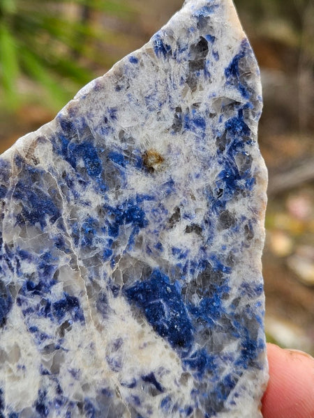 Polished Blue Lepidolite slab BL253