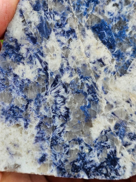 Polished Blue Lepidolite slab BL253