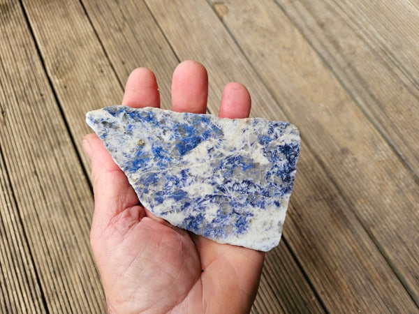 Polished Blue Lepidolite slab BL253