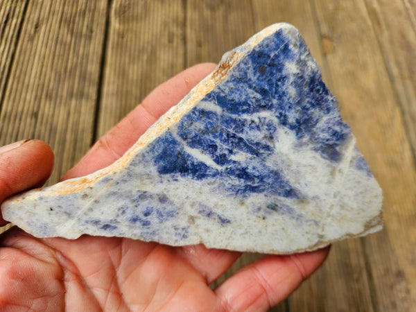 Polished Blue Lepidolite slab BL252