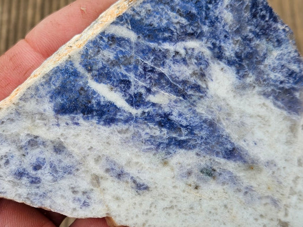 Polished Blue Lepidolite slab BL252