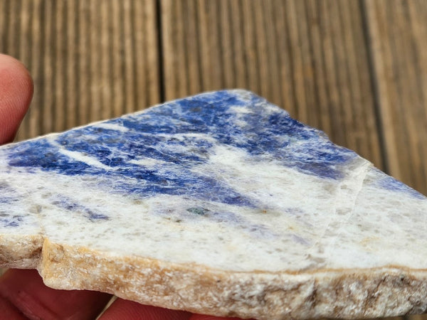 Polished Blue Lepidolite slab BL252