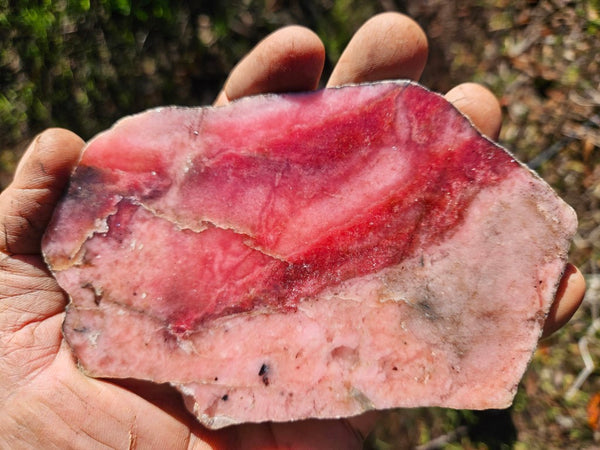 Polished Rhodonite slab RH278